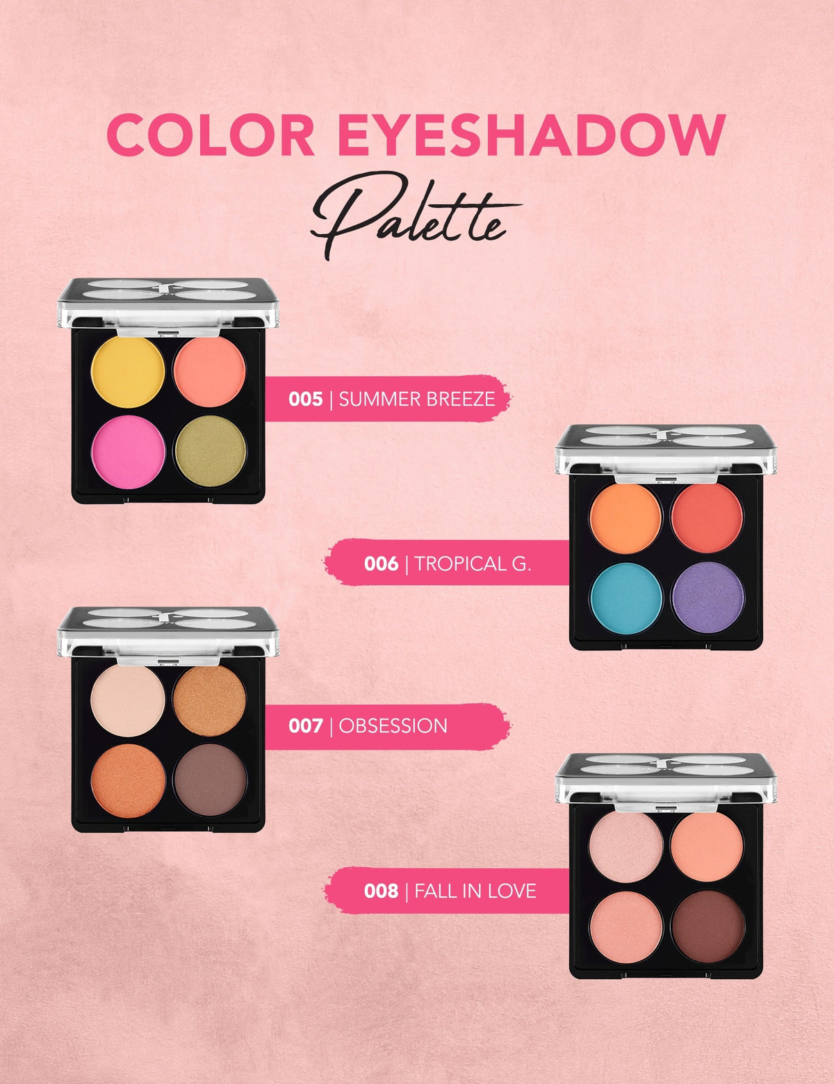 Color Eye Shadow Palette 6g