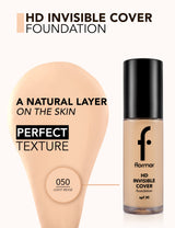 Flormar Invisible Cover Hd Foundation