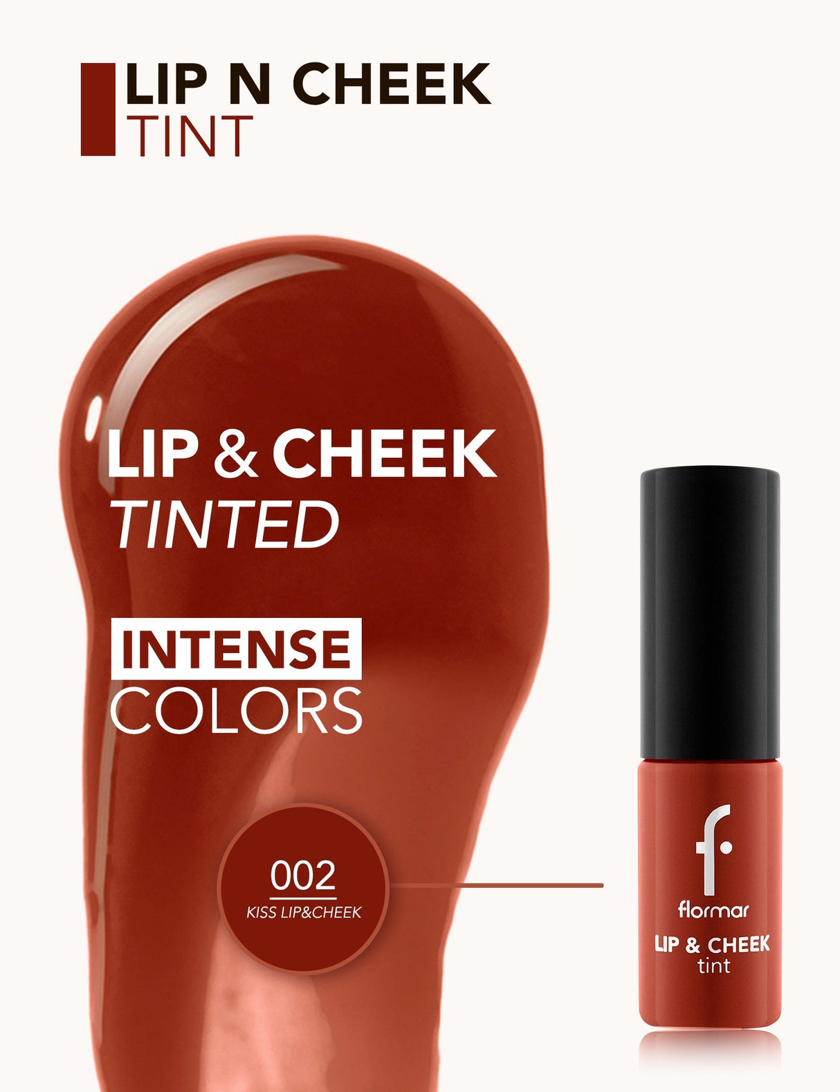 Flormar Lip & Cheek Tint 6.7Ml