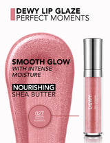 Flormar Dewy Lip Glaze Lip Gloss 4.5Ml