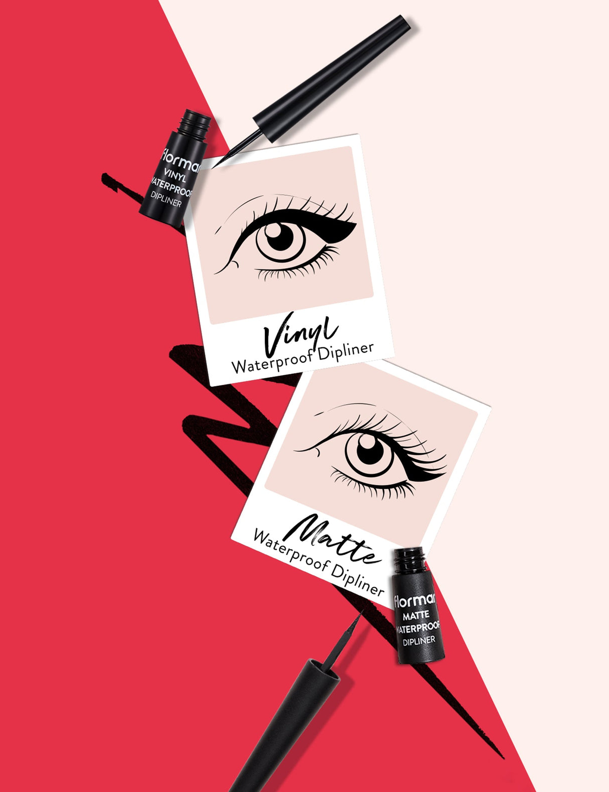 Flormar Vinyl Waterproof Dip Liner