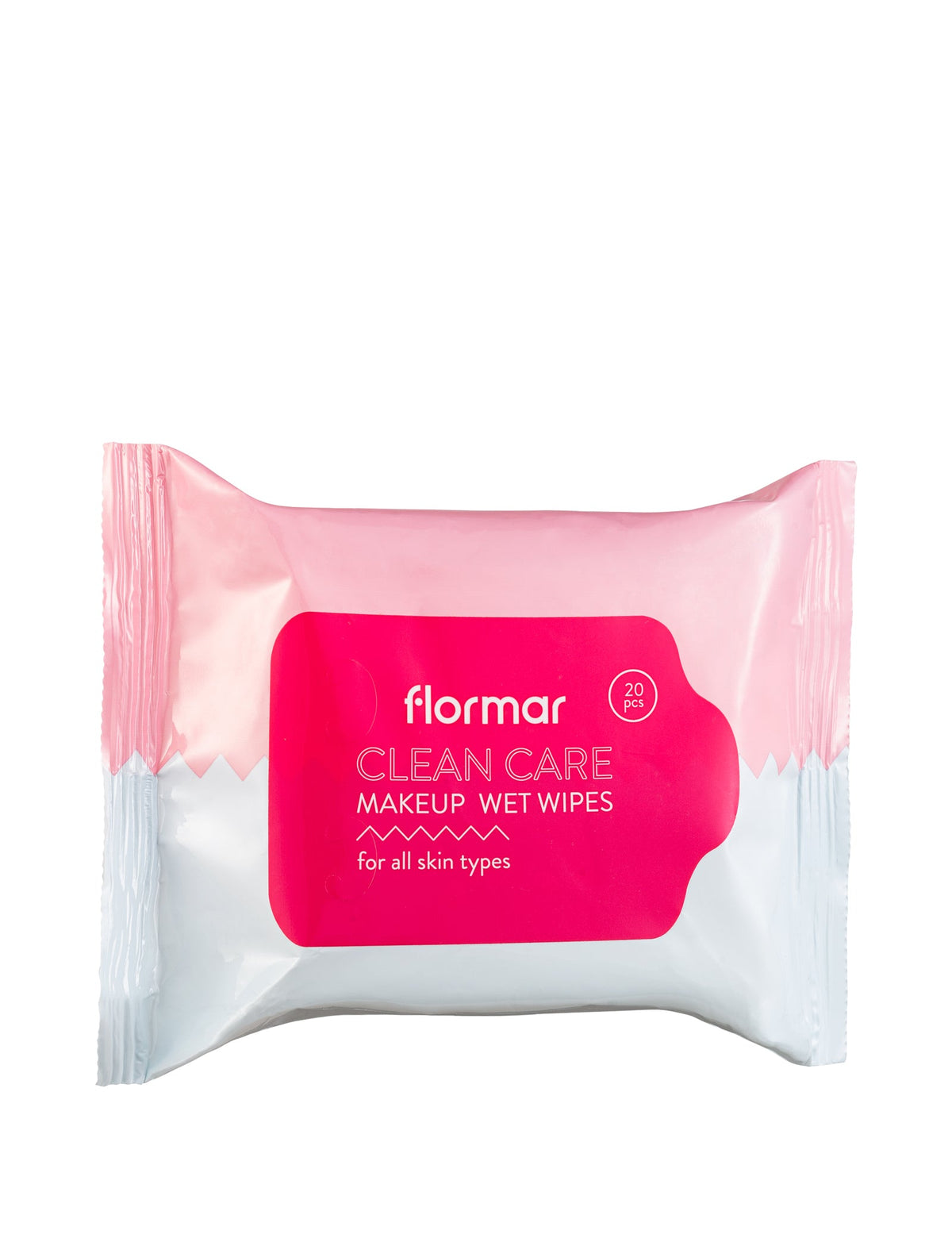 Flormar Clean Care Makeup Wet Wipes 20'S