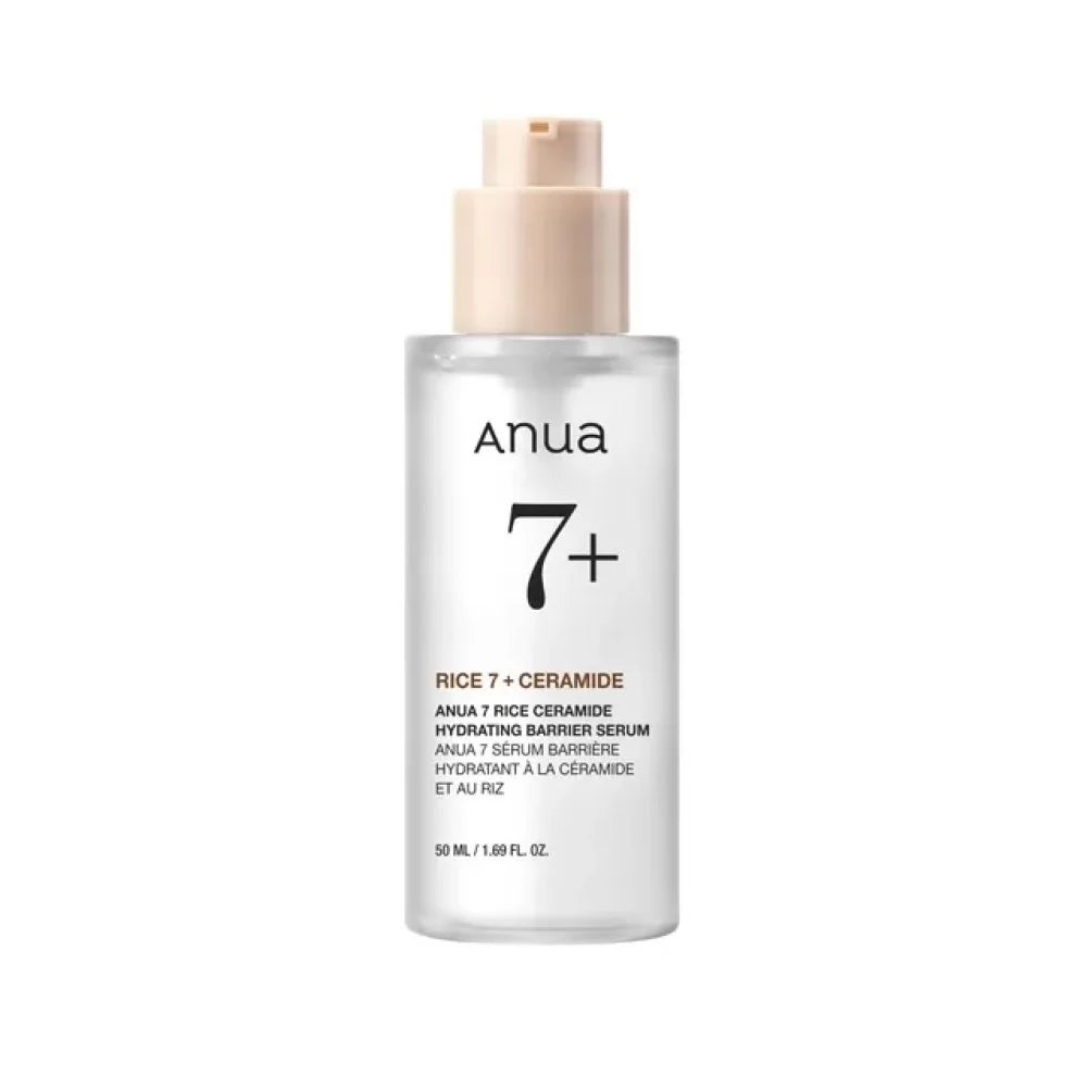 Anua Rice 7 Ceramide Hydrating Barrier Face Serum 50ml