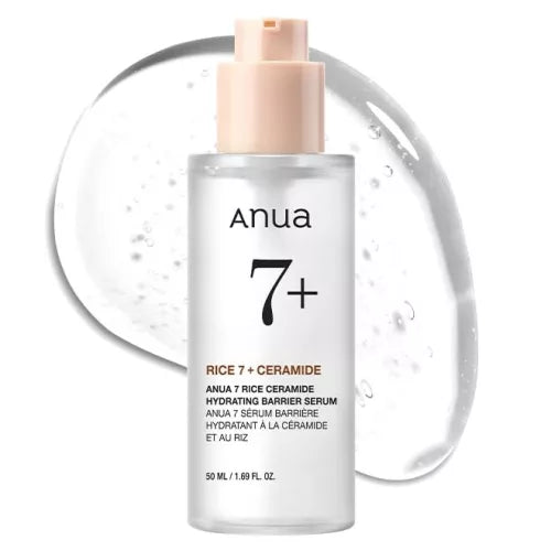 Anua Rice 7 Ceramide Hydrating Barrier Face Serum 50ml