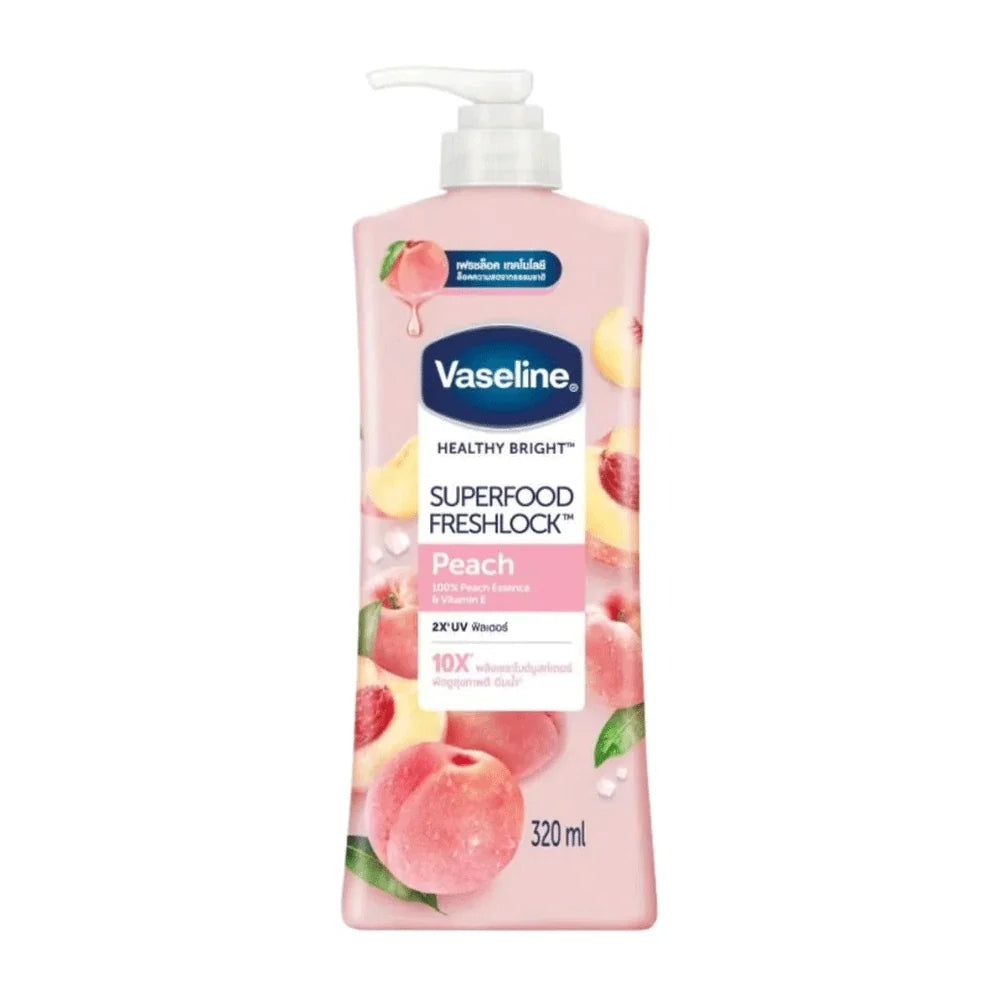 Vaseline Peach Superfood Lotion 320ml