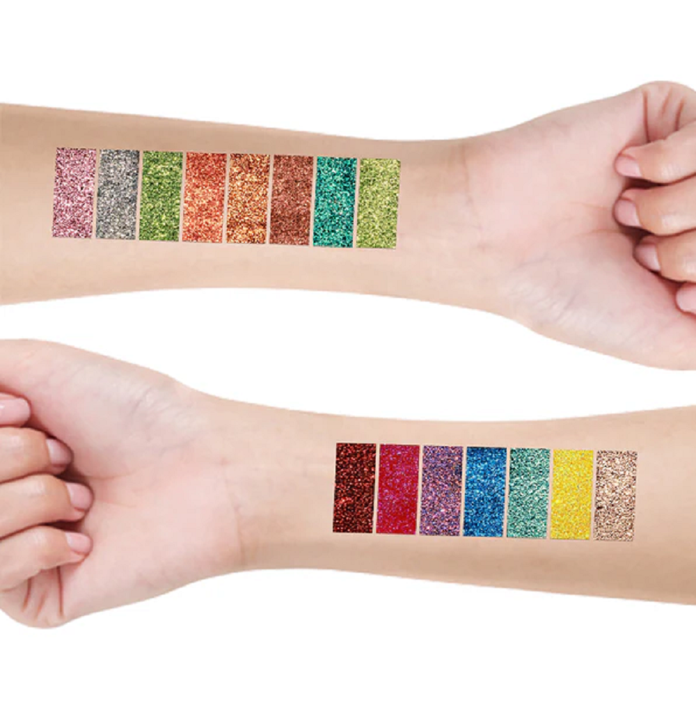 BBA Pressed Glitter Eyeshadow Palette