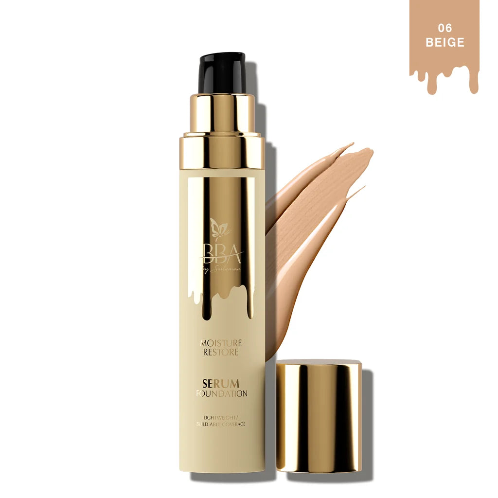 BBA MOISTURE RESTORE SERUM FOUNDATION 06 BEIGE 30ML