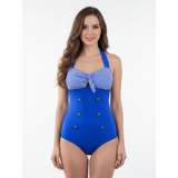 Belleza Lingerie Striped Swim Suit