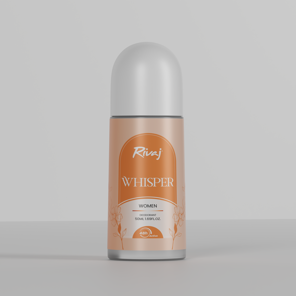 Rivaj Whisper Feminine Roll On 50Ml