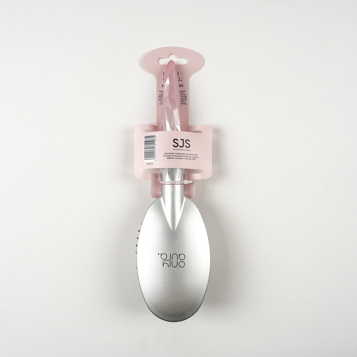 ONLYAURA OVAL PADDLE HAIRBRUSH SPARY COLOR 9551G-Z