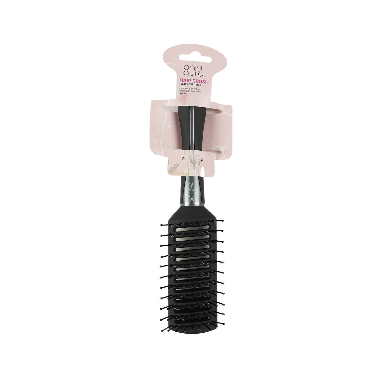 ONLYAURA TUNNEL VENT HAIRBRUSH BLACK 9552I-K