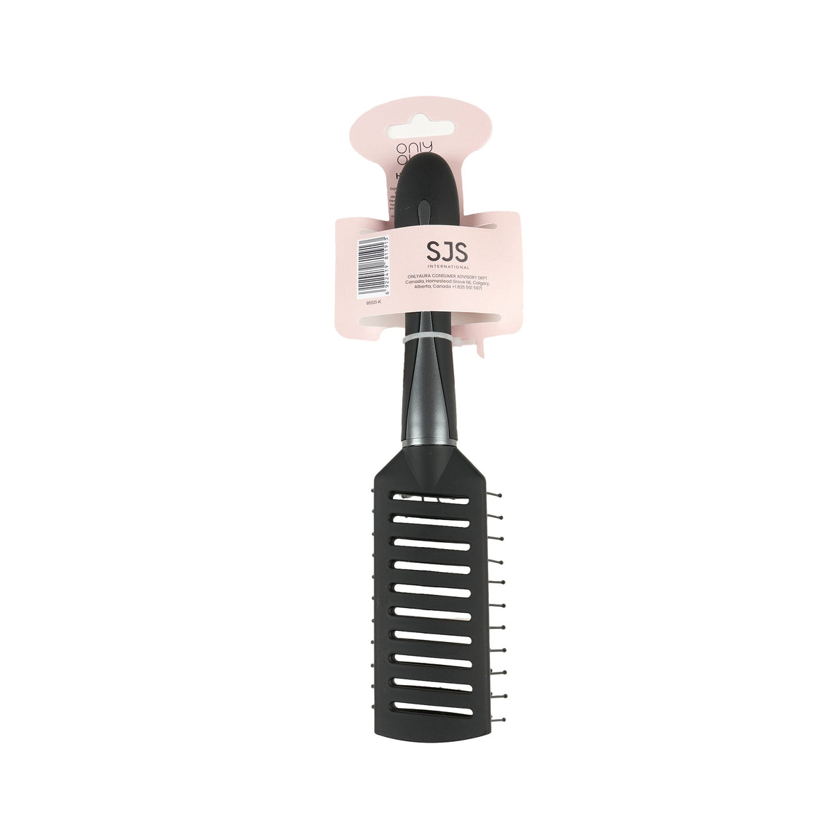 ONLYAURA TUNNEL VENT HAIRBRUSH BLACK 9552I-K