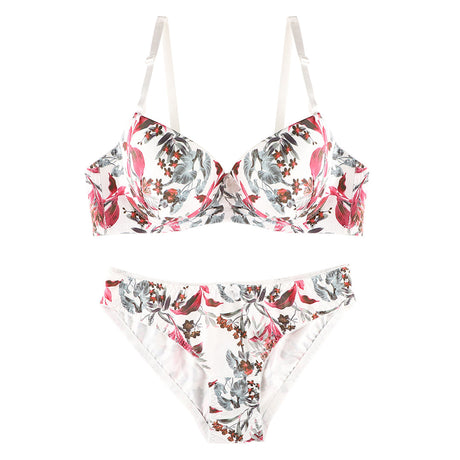 Belleza Lingerie Printed Padded Bra Set - A2134