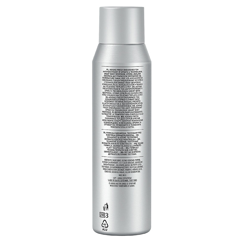 Adidas Men Fresh Endurance Deo Spray 150ml