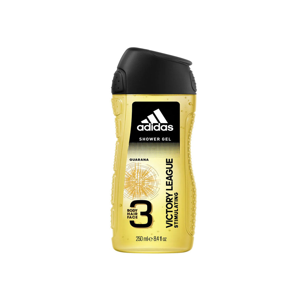Adidas Men 3 In 1 Victory League Shower Gel 250ml