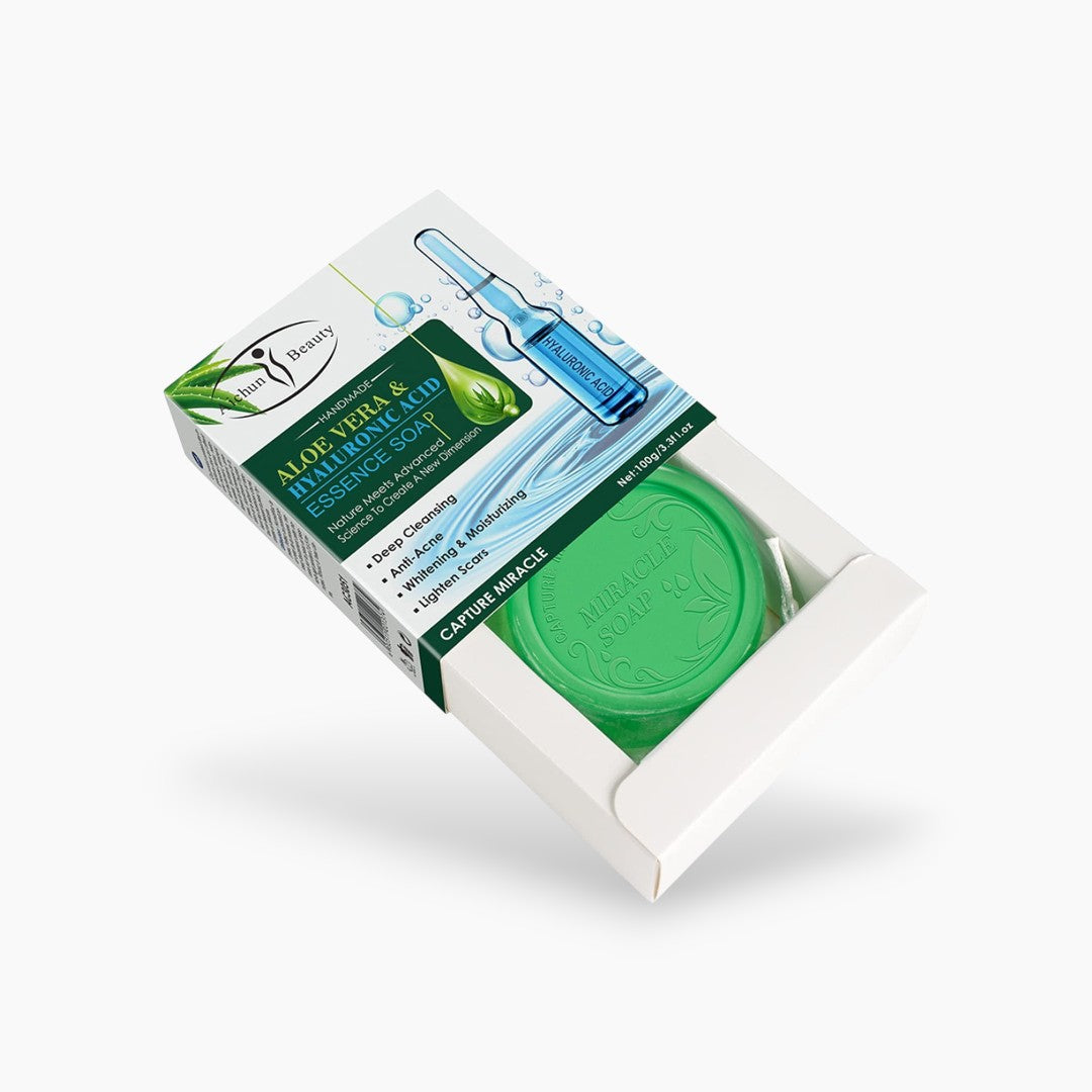 Aichun Beauty Aloe Vera & Hyaluronic Acid Soap 100g AC3051