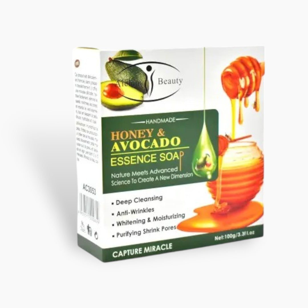 Aichun Beauty Honey & Avocado  Soap 100g