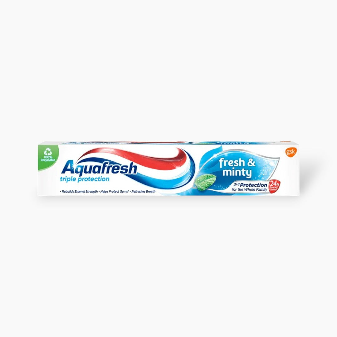 AquaFresh Triple Protection Fresh & Minty Tooth Paste 75ml