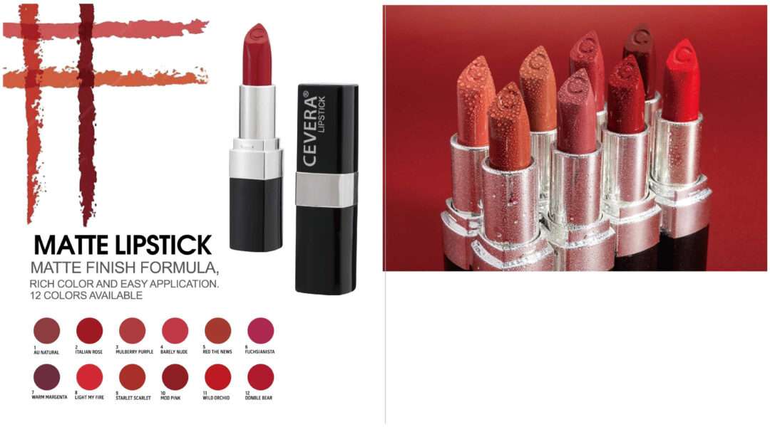 Cevera Matte Lipstick - 3.5g