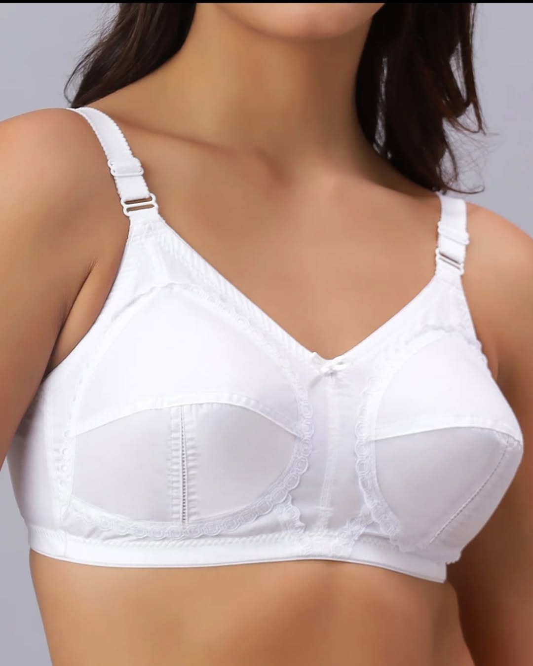 Belleza Lingerie Classic Cotton - White