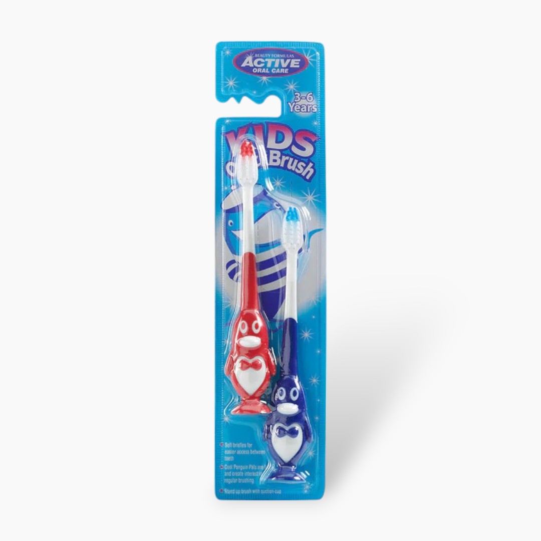 Beauty Formulas Active 2S Kids Penguin Tooth Brush  3-6 Years