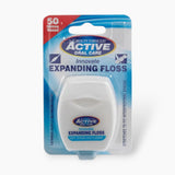 Beauty Formulas Active Innovate Mint Expanding Waxed Floss 50MTR