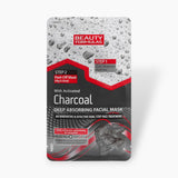 Beauty Formulas Charcoal Face Sheet Mask (Dual Step)