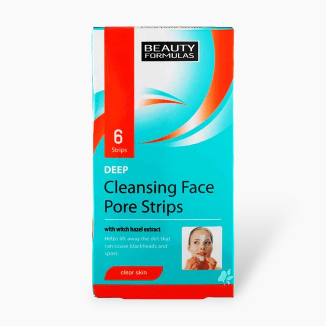 Beauty Formulas Deep Cleansing Face Pore Strips 6S