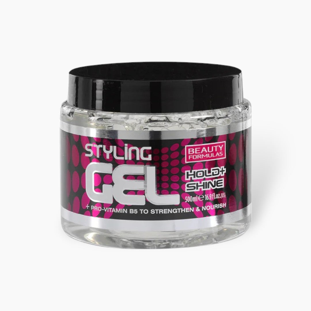 Beauty Formulas Hold & Shine Clear Styling Gel 500ml