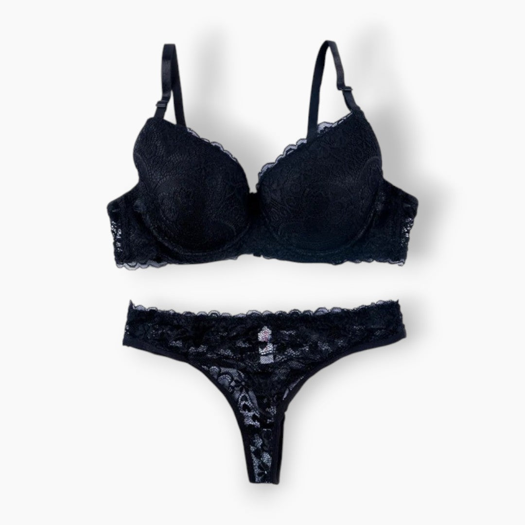 Belleza Lingerie Padded Wired Bra Set - A3107
