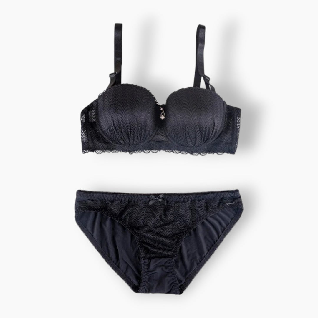 Belleza Lingerie Padded Wired Bra Set - A61090
