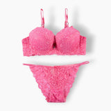 Belleza Lingerie Thin Cup Bra Set-A61060
