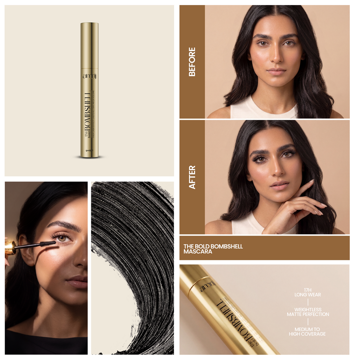 Amrij BOLD BOMBSHELL MASCARA 12.9G