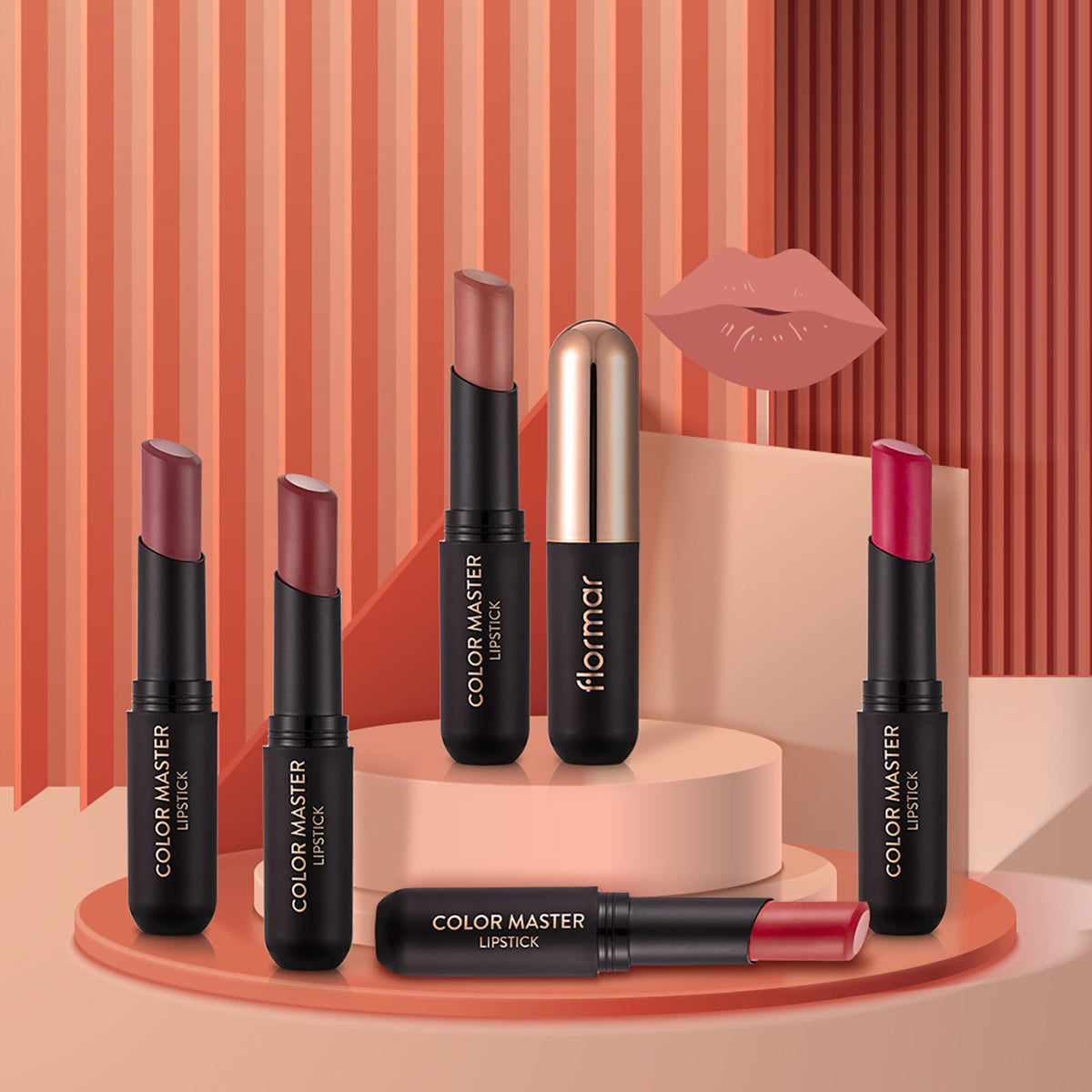 Flormar Color Master Lipstick – RIOS