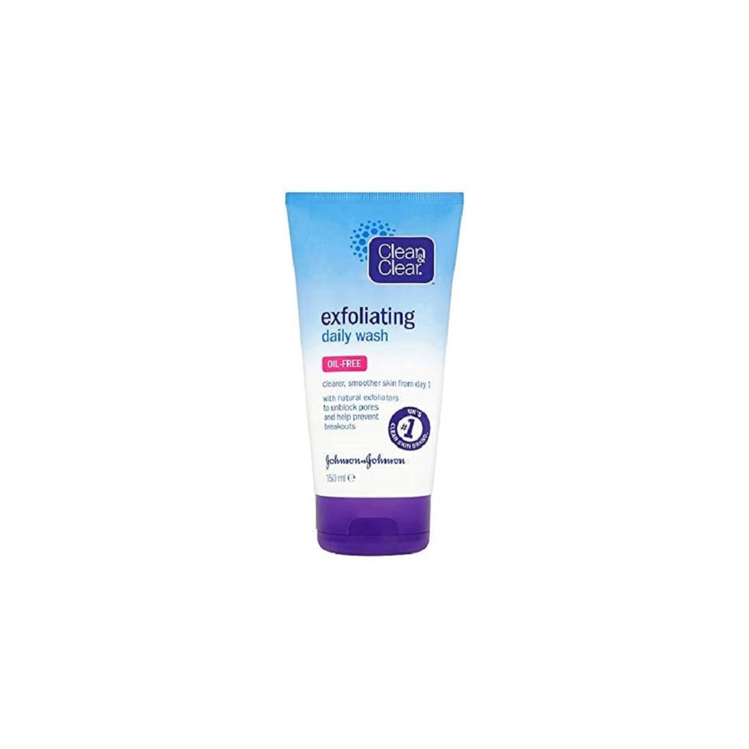 Clean & Clear Exfoliating Oil Free Daily Face Wash 150ml