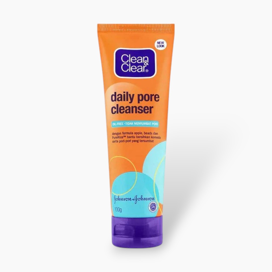 Clean & Clear Daily Pore Cleanser Face Wash 100g
