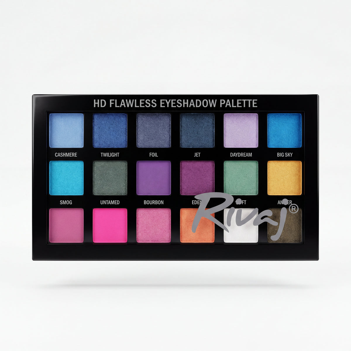 Rivaj HD Flawless Eyeshadow Palette (18 in 1)