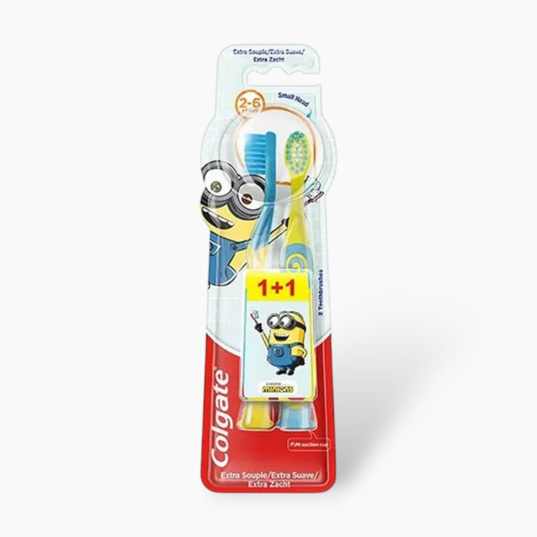 Colgate Bad Extra Souple Tooth Brush X2 - 2-6Yr – RIOS