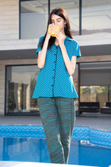Nautical Nights Lounge Set - PJS021