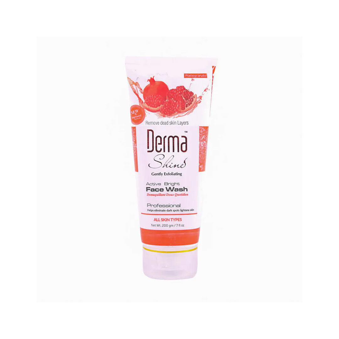 Derma Shine Active Bright Face Wash 200g – RIOS