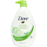 Dove Fresh Cucumber X Green Tea Body Wash 1000ml