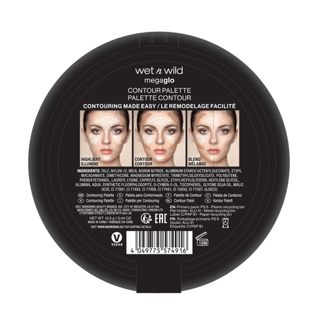 Megaglo Contouringing Palette