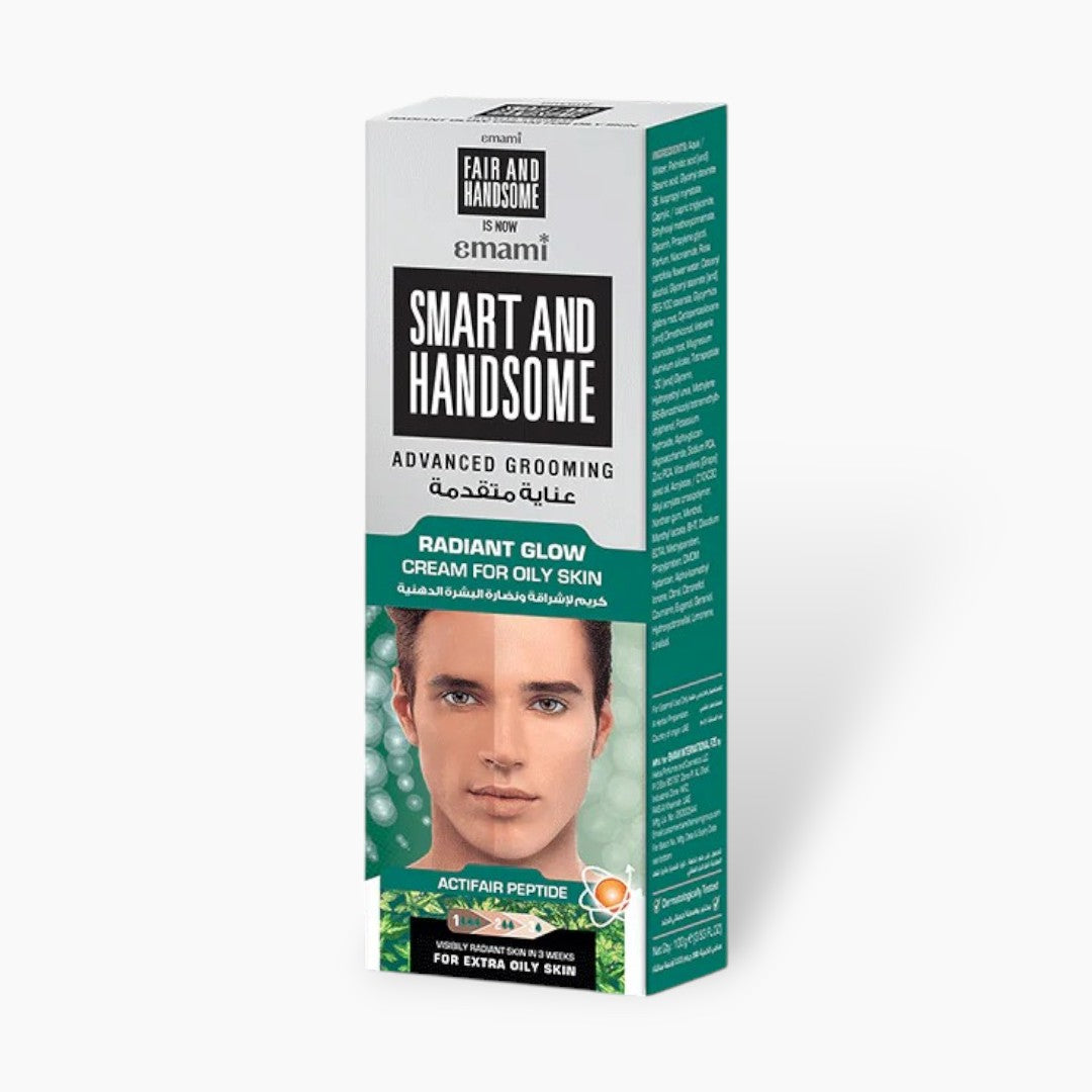 Emami Smart & Handsome Radiant Glow Cream For Oily Skin 50g