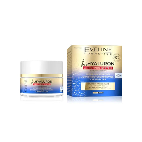 Eveline Bio Hyaluronic 3X Retinol System Lifting Cream 50ml
