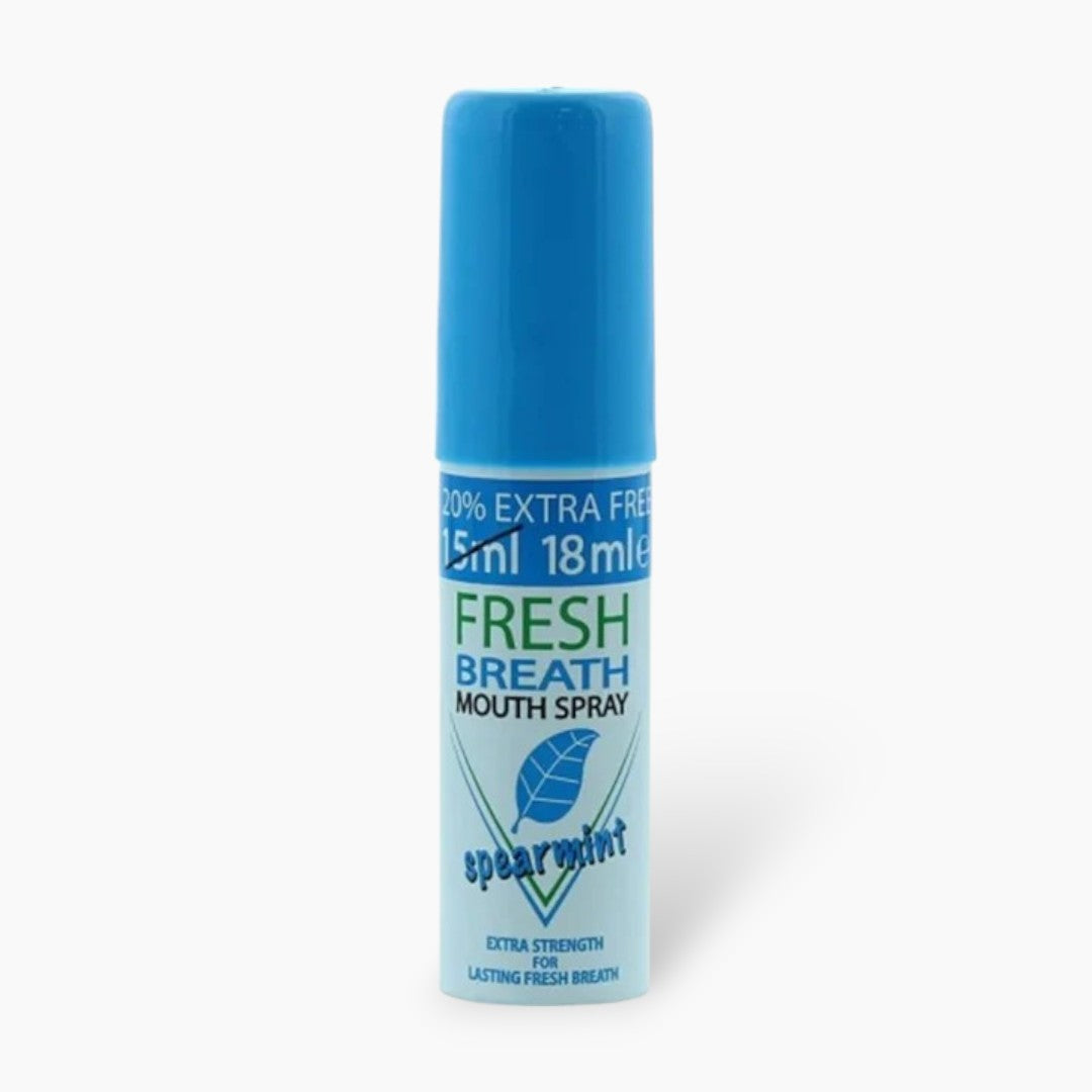 FRESH BREATH SPEAR MINT BLUE MOUTH SPRAY 18ML