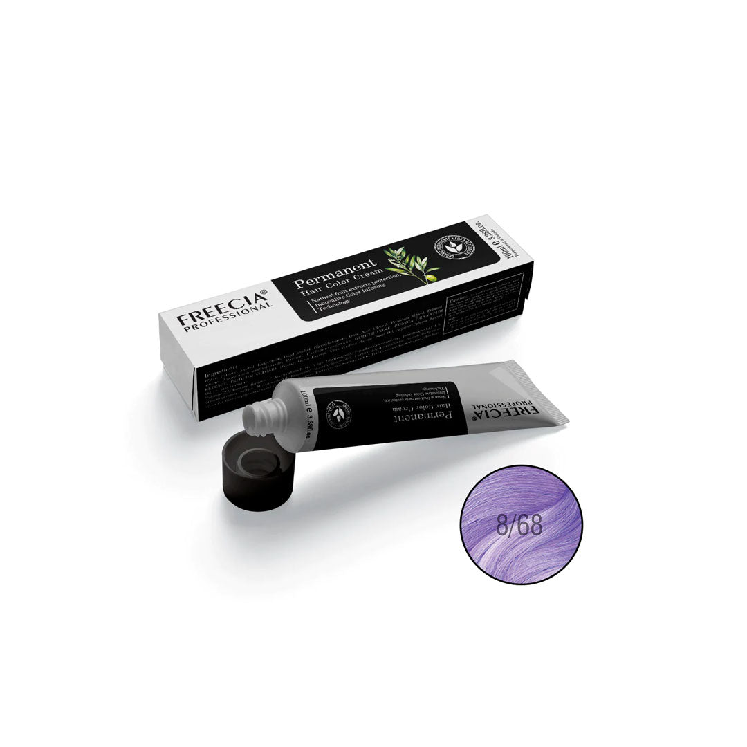 Freecia Hair Color 100ml - 8.68 Light Violet Brown