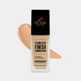 Vida Flawless Serum Foundation 30ml - Sandy 195