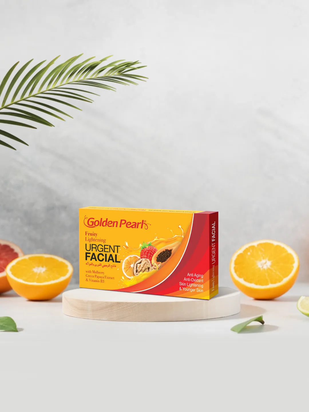 Golden Pearl Urgent Facial Fruity Whitening Sachet 20Ml