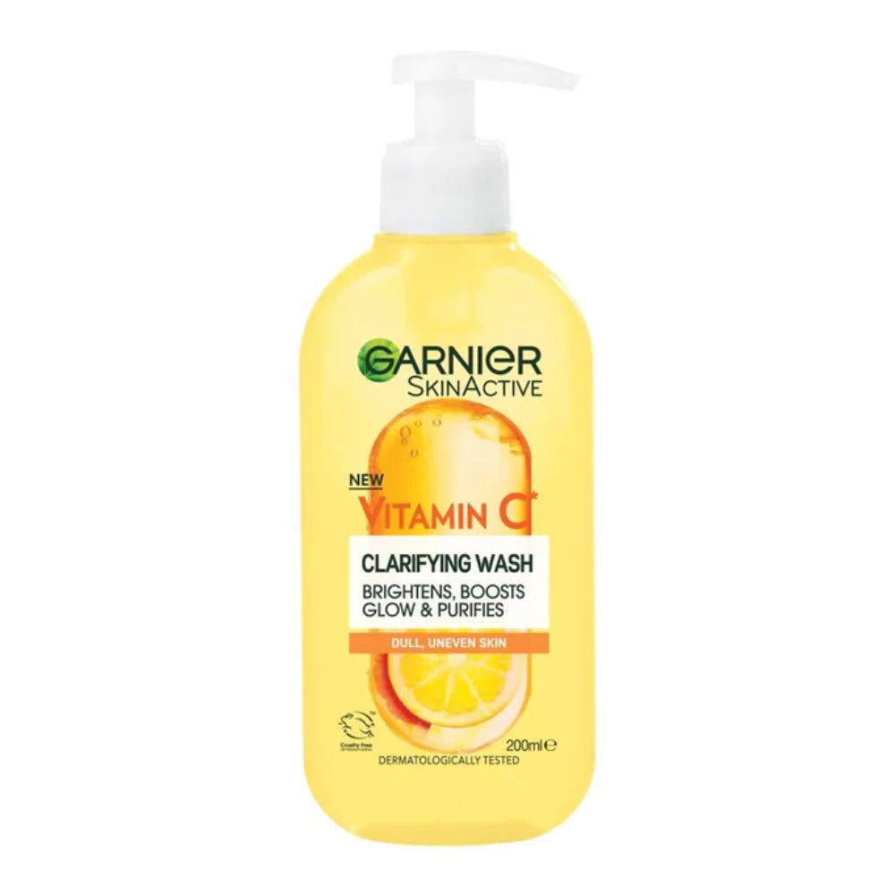 Garnier Skin Active Vitamin C Clarifying Face Wash 200ml