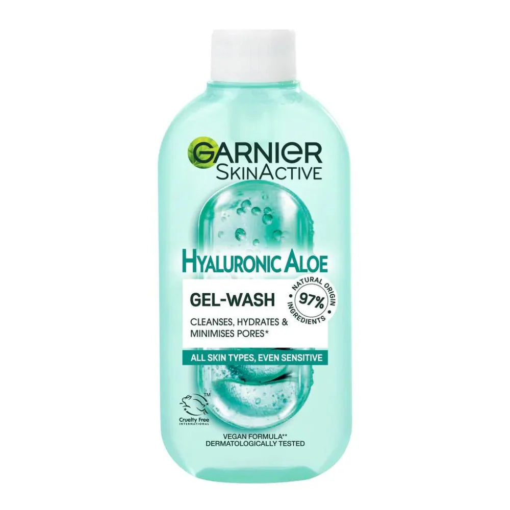Garnier Hyaluronic Aloe Gel Face Wash 200ml